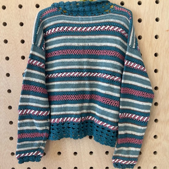 vintage knit cardigan - Picture 6 of 6